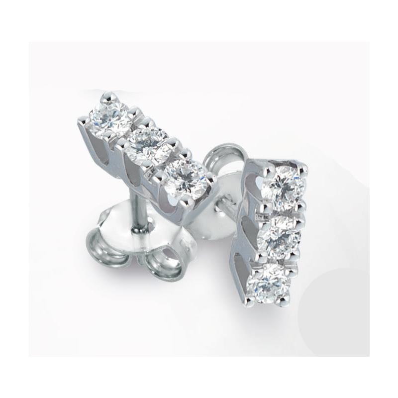 Orecchini Trilogy in oro