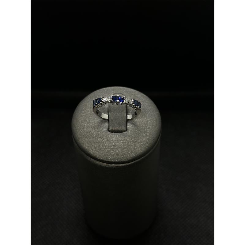 Veretta diamanti e zaffiri