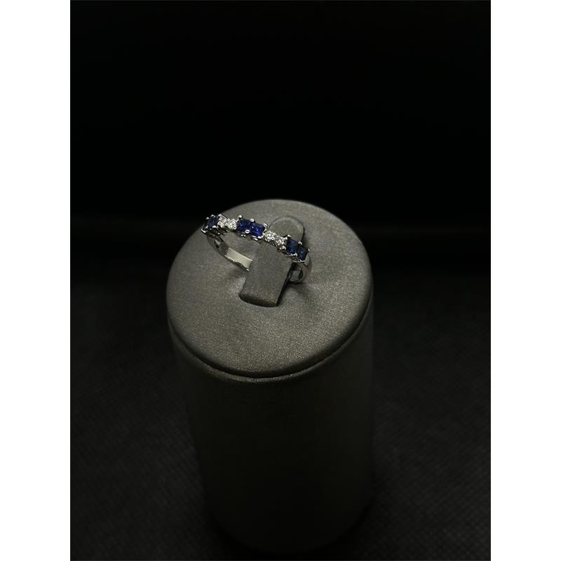 Veretta diamanti e zaffiri