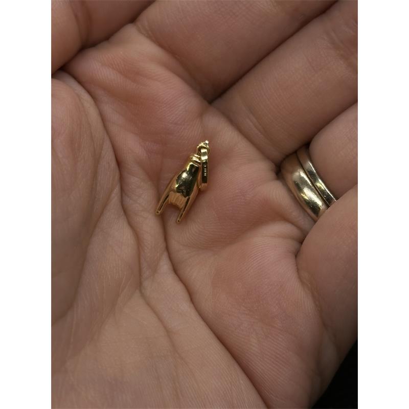 Ciondolo anti-sfiga in oro